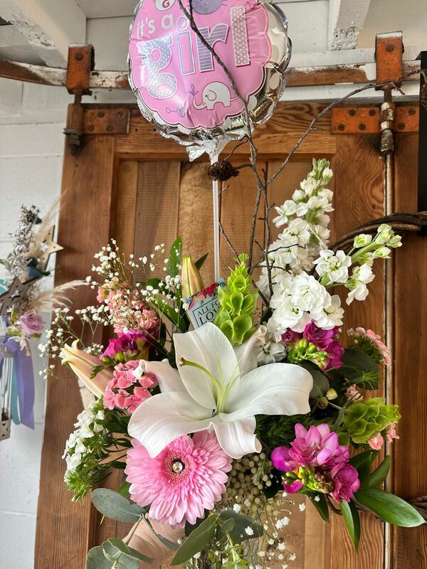 Flowers delivered to customer