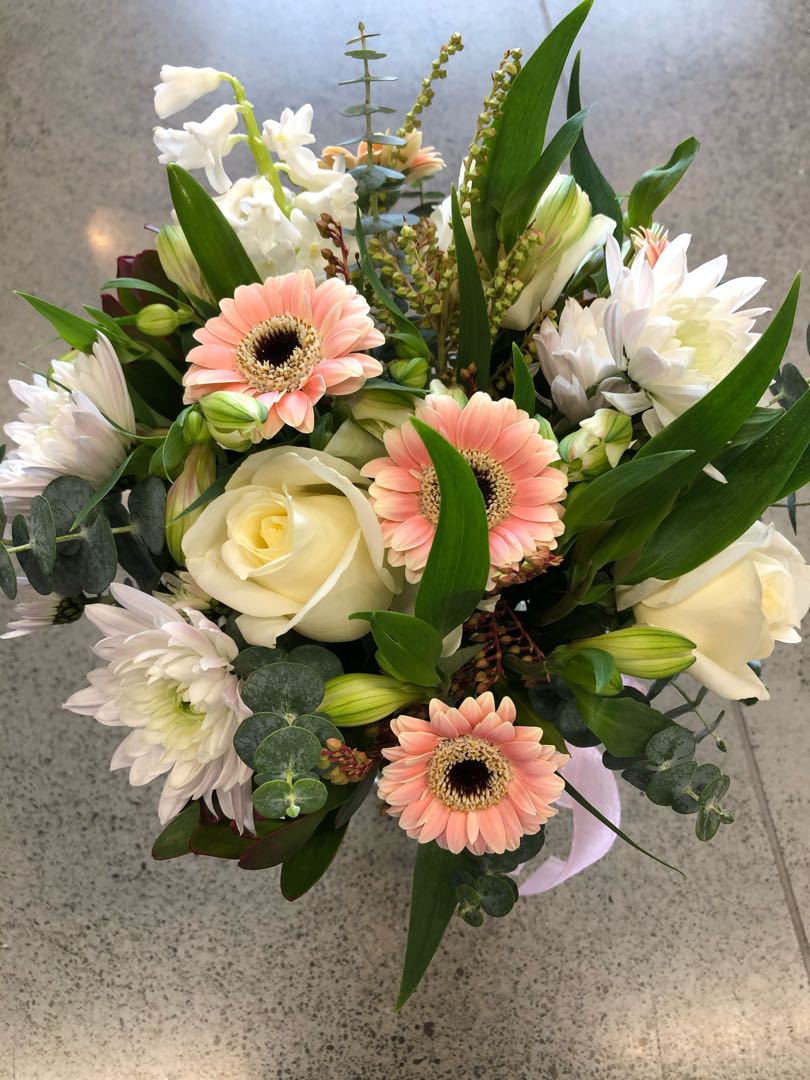 Flowers delivered to customer