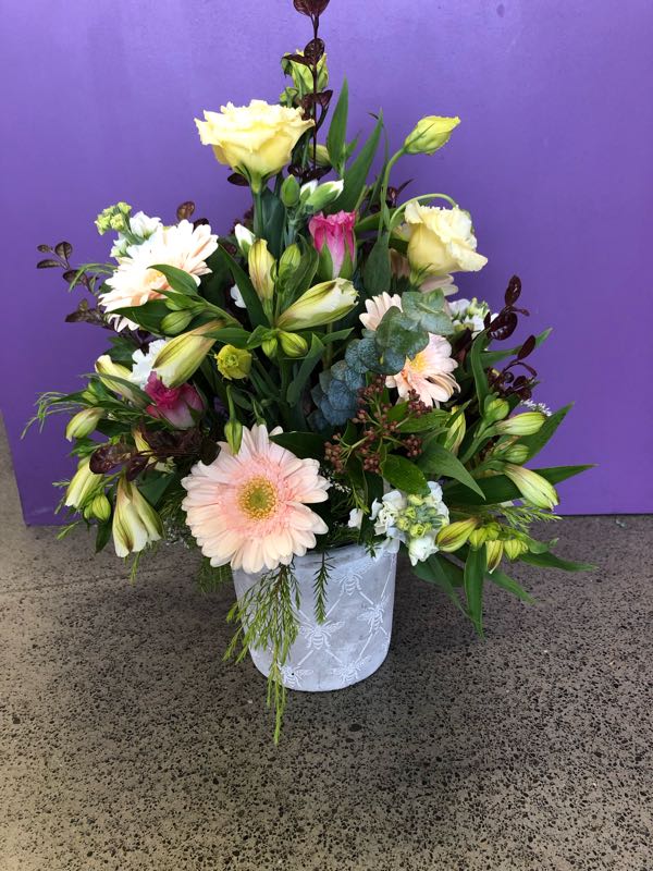 Flowers delivered to customer