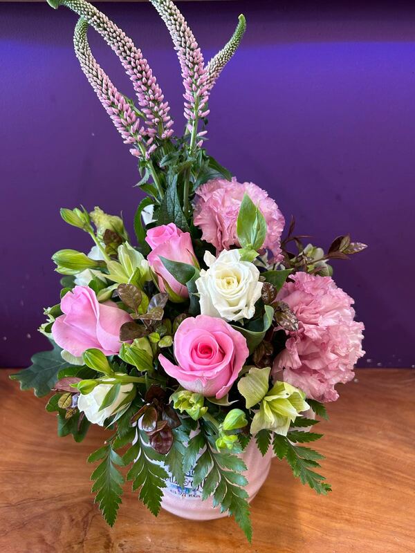 Flowers delivered to customer